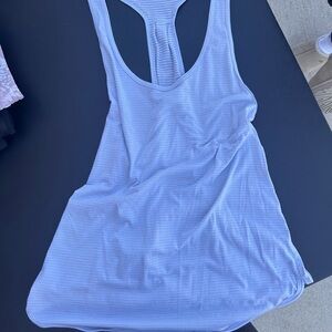 Lululemon Athletica Light Blue Tank Top
